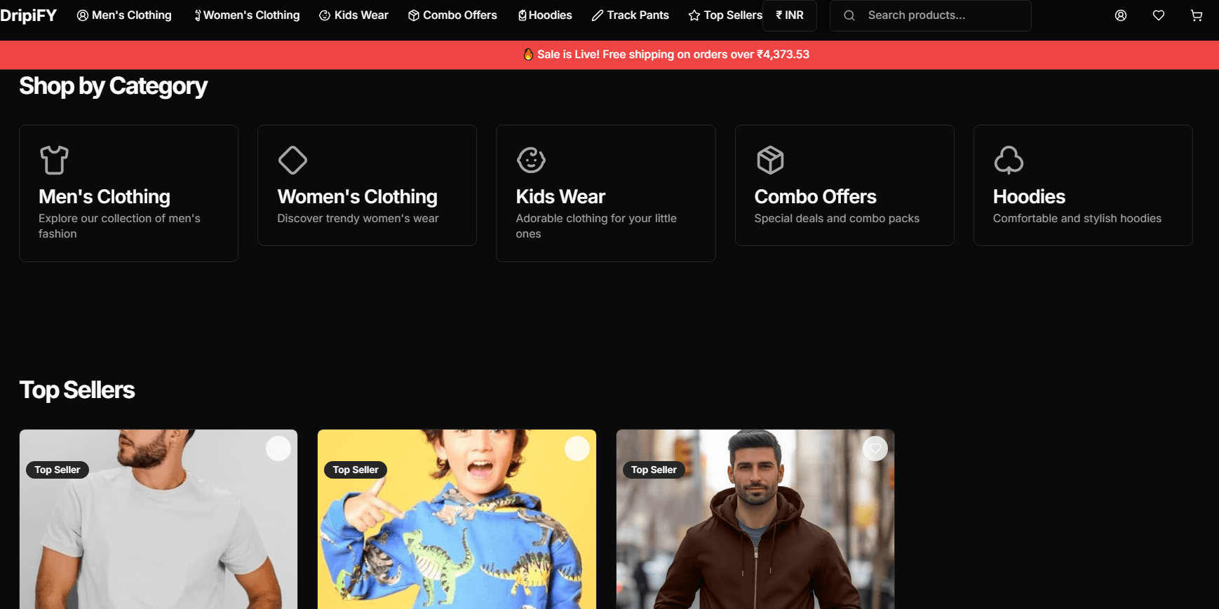 DripiFY - Fashion E-commerce Platform